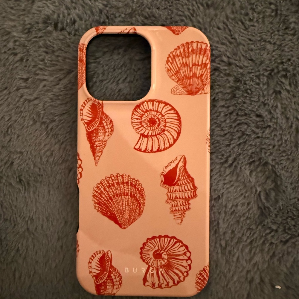 Burga Blush Seashell Phone Case